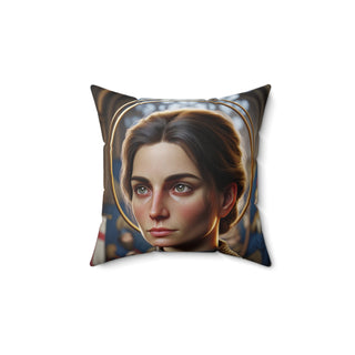 St. Joan of Arc (France) Square Pillow