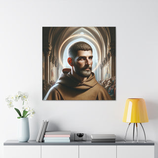 St. Benedict of Nursia (Italy) Canvas