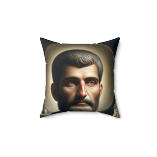 St. Basil the Great (Turkey) Square Pillow