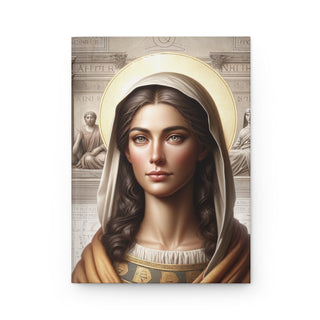 St. Catherine of Alexandria (Egypt) Hardcover Journal Matte