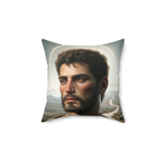 St. Christopher (Canaan) Square Pillow
