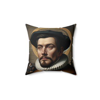 St. Thomas More (England) Square Pillow