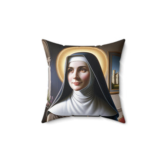 St. Theresa of Avila (Spain) Square Pillow
