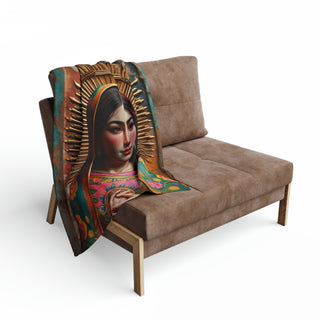 Our Lady Of Guadalupe Blanket