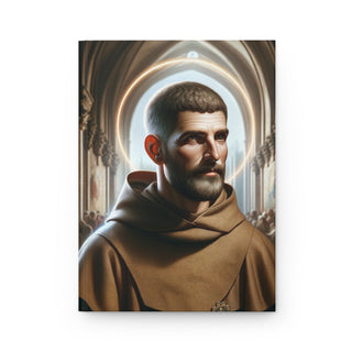 St. Benedict of Nursia (Italy) Hardcover Journal Matte