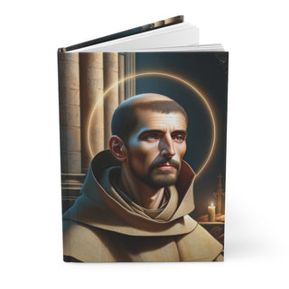 St. Bernard of Clairvaux (France) Hardcover Journal Matte